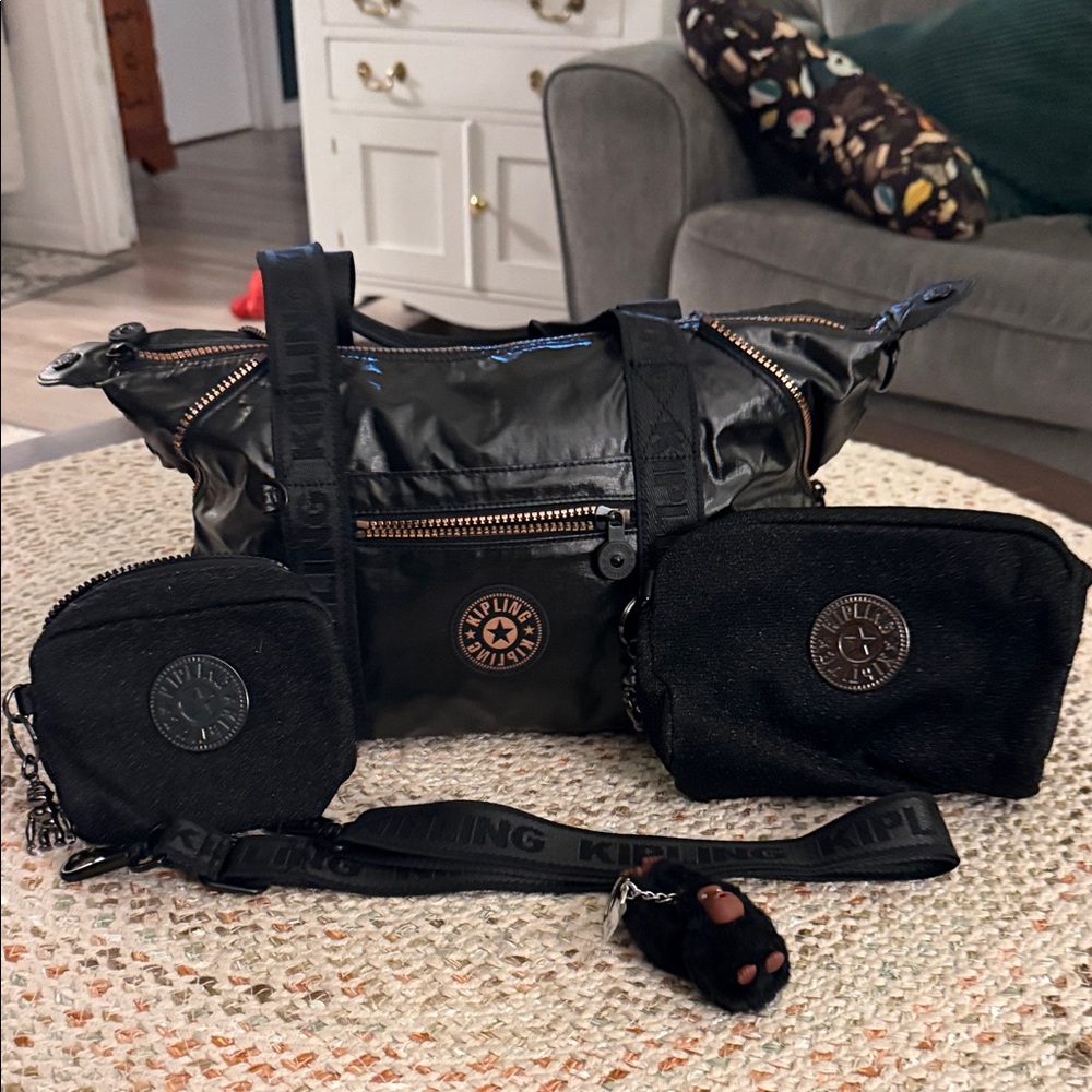 New Kipling Art tote set